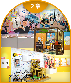 2章「よみがえる わたしの物語」〜昭和・平成カルチャー年表〜